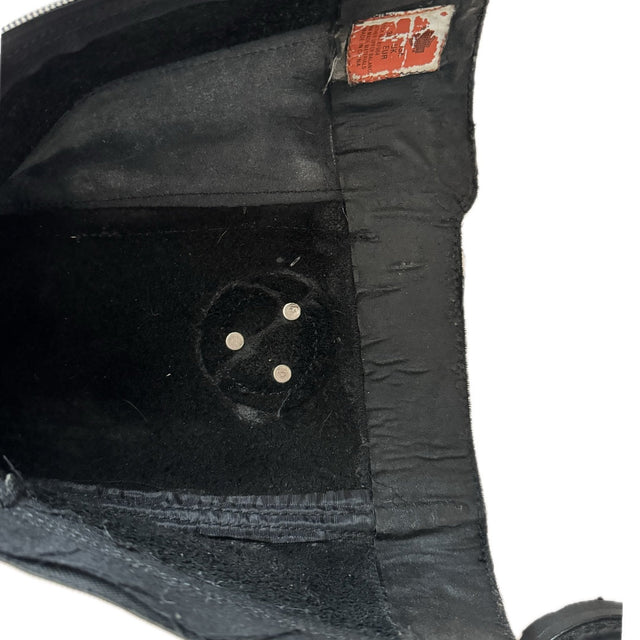 HARLEY-DAVIDSON Vintage Willie G Skull Tall Black Motorcycle Boots - Botablu