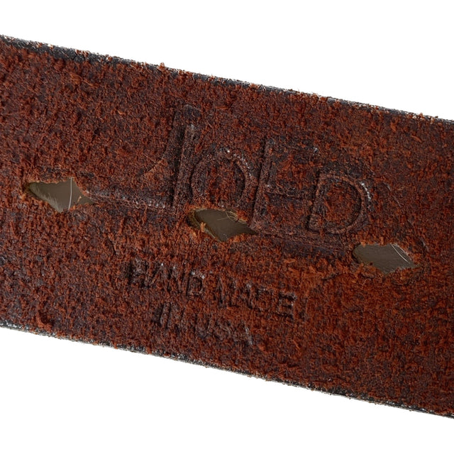 JO-ED Hair On Pony Western Belt, Handcrafted USA Silver Turquoise Coral Floral Buckle Set - Botablu