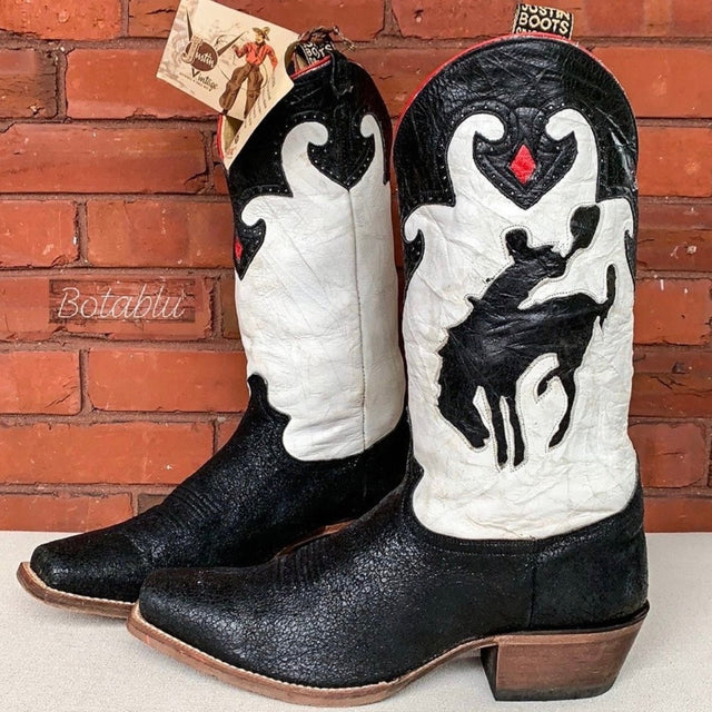 JUSTIN Vintage Collection Rodeo Cowboy Western Boots - Botablu