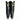 LARRY MAHAN Vintage Butterfly Knee High Black Cowboy Boots - Botablu