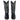 LARRY MAHAN Vintage Caiman Crocodile Black Cowboy Western Boots - Botablu