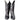 LARRY MAHAN Vintage Deerskin Black Cowgirl Cowboy Boots - Botablu
