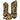 LARRY MAHAN Vintage Hair On Leopard Western Cowboy Boots - Botablu