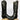 LARRY MAHAN Vintage New Tall Knee High Black Leather Cowgirl Western Boots - Botablu