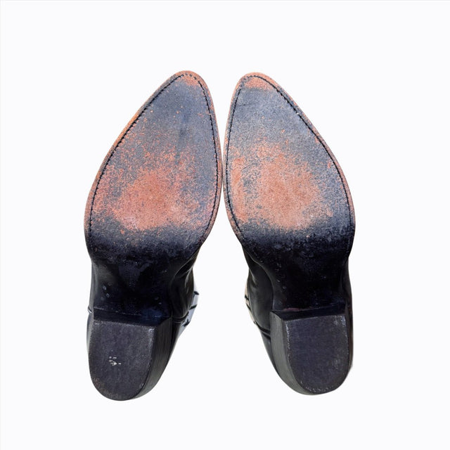 LARRY MAHAN Vintage Thinking Cowboy Boots - Botablu