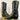 LUCCHESE Classics Handmade Vintage Black Leather Cowboy Western Boots - Botablu
