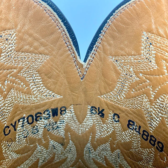 LUCCHESE Cowgirl Ring Lizard Exotic Handmade Tall Black Leather Western Cowgirl Cowboy Boots - Botablu