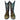 LUCCHESE Leopard Hair On Crepe Sole Brown Western Cowboy Boots - Botablu