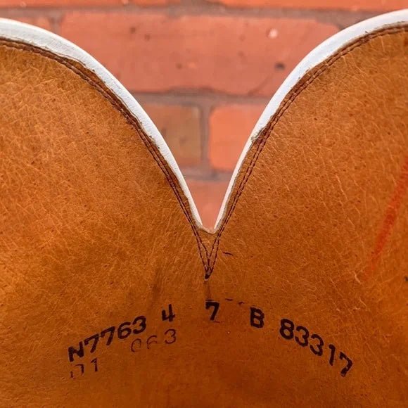 LUCCHESE Rare Cowhide Pony Calf Hair On Hide Cowgirl Cowboy Western Boots - Botablu