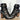 OLD GRINGO Addison Black Leather Buckle Zipper Boho Cowgirl Western Ankle Boots - Botablu