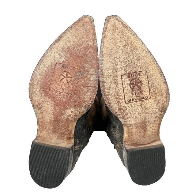 OLD GRINGO BOOT STAR Elvis Eagle Tall Black Brown Cowgirl Cowboy Western Boots - Botablu