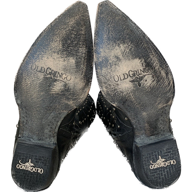 OLD GRINGO HOSIFOOKAMI Studded Riveted Tall Knee High Cowgirl Western Boots - Botablu