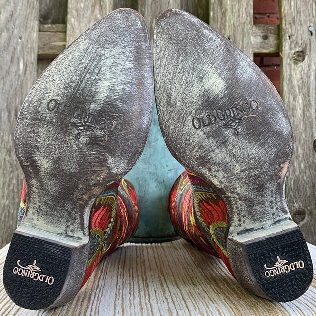 OLD GRINGO Tiegan Aztec Boho Western Boots - Botablu