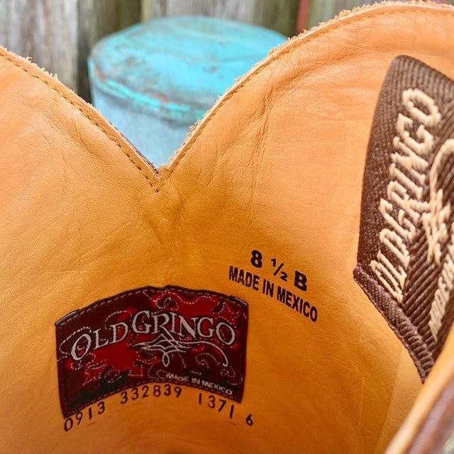 OLD GRINGO Tiegan Aztec Boho Western Boots - Botablu