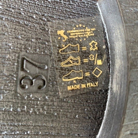 OVYE by CRISTINA LUCCHI Italy Studded Strappy Harness Boho Moto Ankle Bootie Boots - Botablu