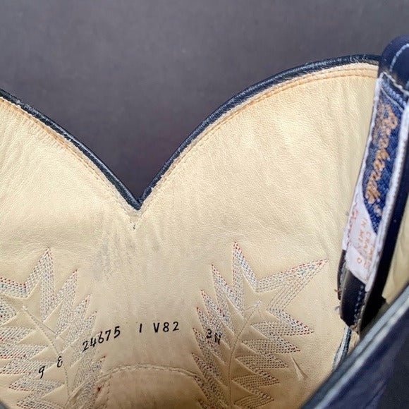 PANHANDLE SLIM Vintage Gray Snakeskin Exotic Leather Tall Cowboy Western Boots - Botablu