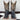 RESISTOL RANCH LUCCHESE Ostrich Square Toe Black Metallic Cowgirl Cowboy Western Boots - Botablu