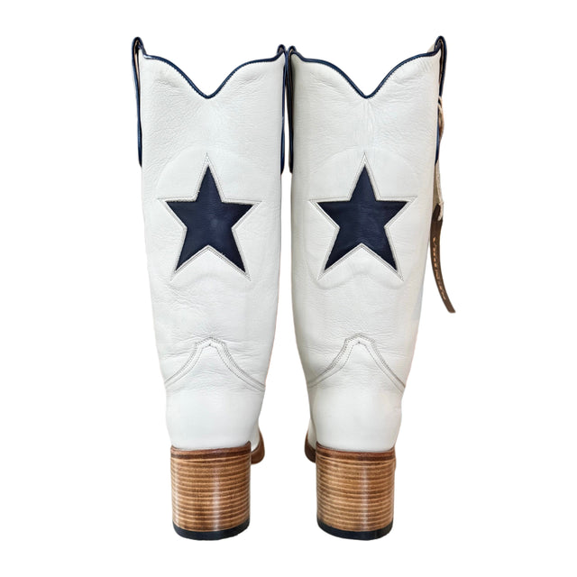 SENDRA Star Platform Campus Cowboy Boots - Botablu