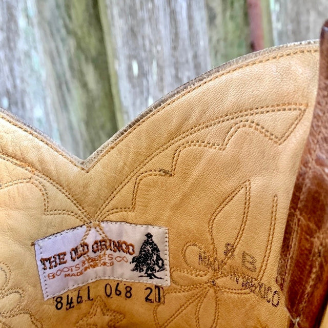 THE OLD GRINGO Dragonfly Shortie Cowboy Boots - Botablu