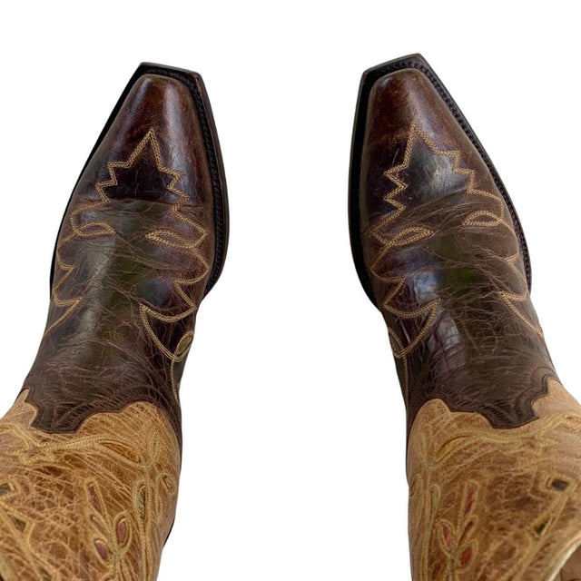 THE OLD GRINGO Dragonfly Shortie Cowboy Boots - Botablu