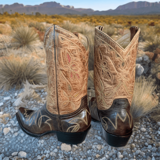 THE OLD GRINGO Dragonfly Shortie Cowboy Boots - Botablu