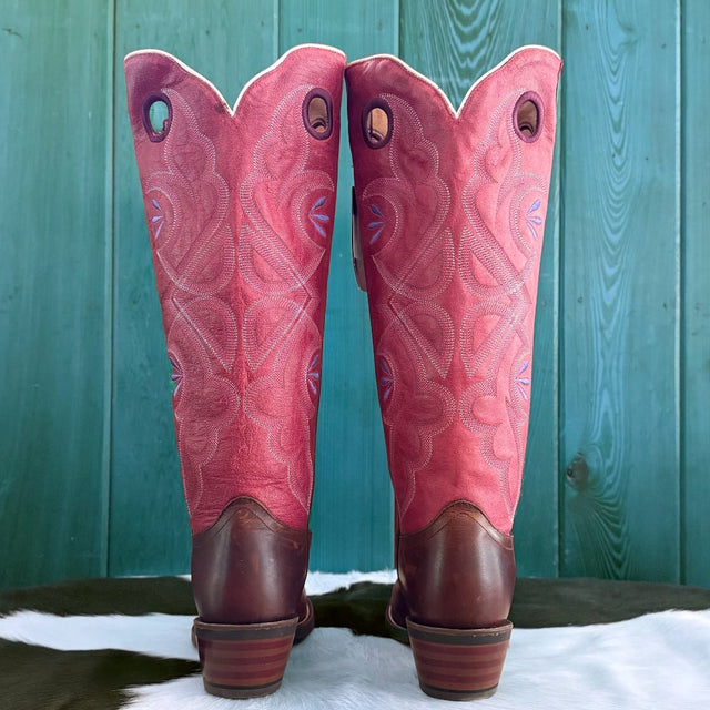 TONY LAMA 3R Buckaroo Knee High Cowgirl Boots - Botablu