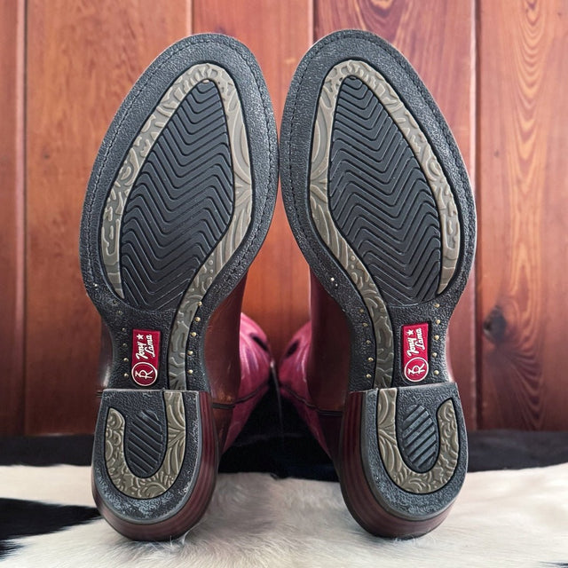 TONY LAMA 3R Buckaroo Knee High Cowgirl Boots - Botablu