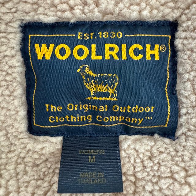 WOOLRICH Vintage Wool Checkered Fleece Lined Button Down Winter Shirt Jacket Shacket - Botablu